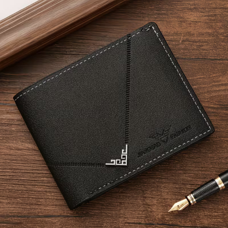 Nayvo Apex Leather Wallet (RFID-Shield) | Nayvo Noir