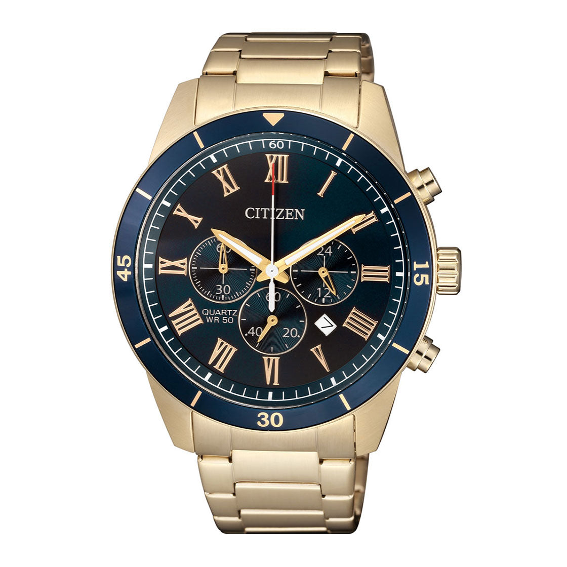 CITIZEN QUARTZ -AN8169-58L-CHRONOGRAPH CITIZEN