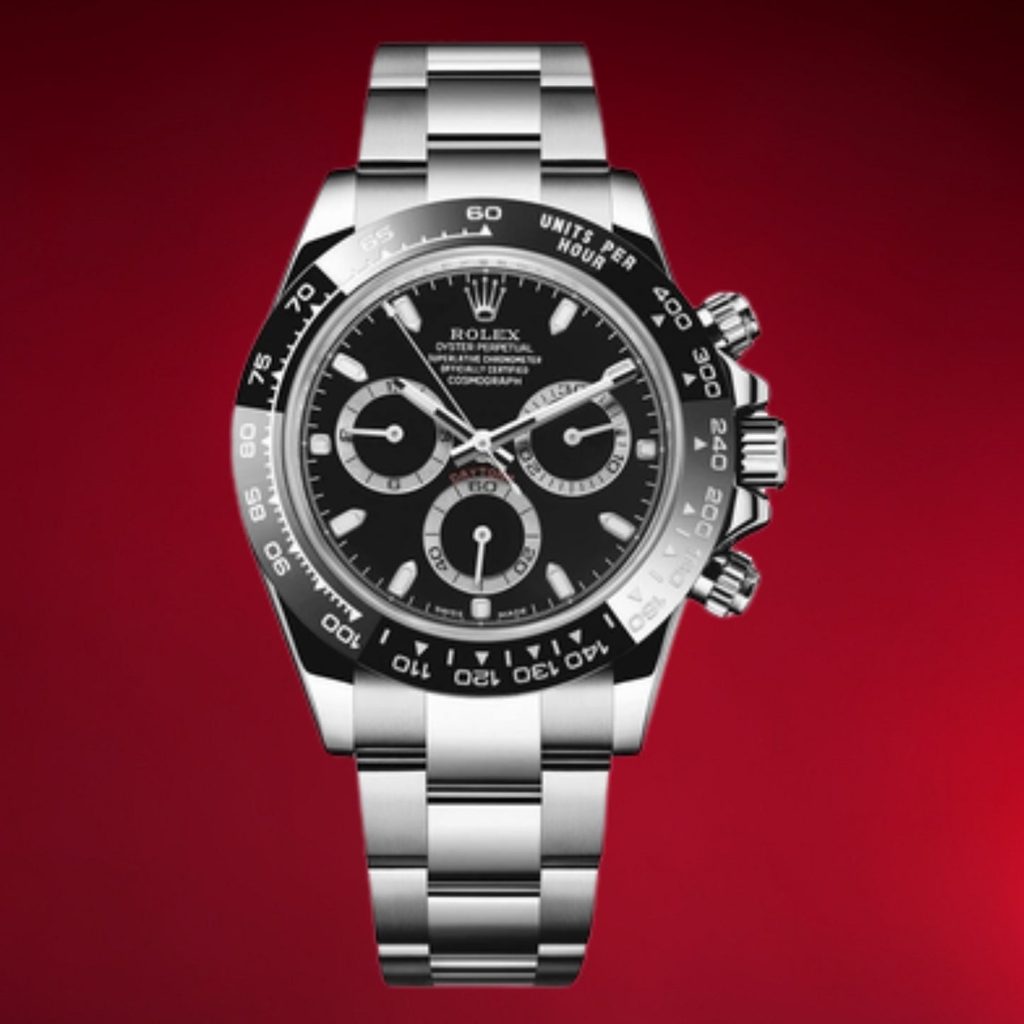 Rolex Chronograph Daytona (Oyster Steel) | Nayvo Noir