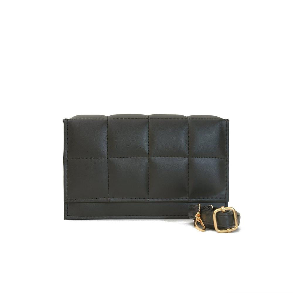 Black Quilted Chain Sling Bag – Timeless Class with a Modern Twist AK_Studio