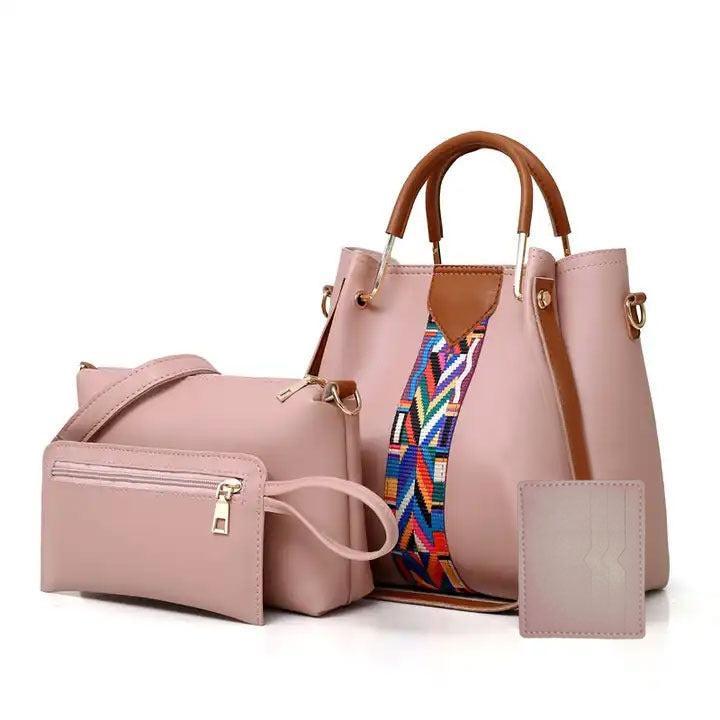 4-in-1 Blush Pink Handbag Set – Soft. Stylish. Sophisticated. AK_Studio