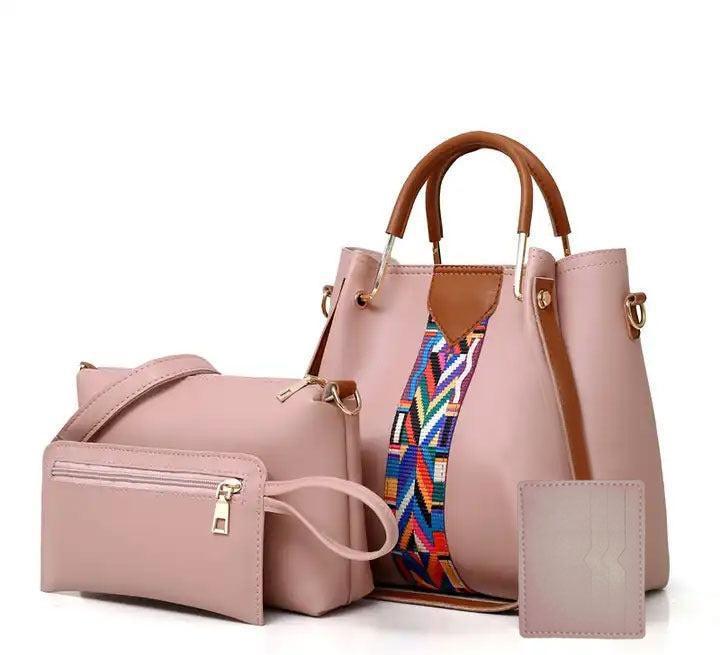 4-in-1 Blush Pink Handbag Set – Soft. Stylish. Sophisticated. AK_Studio