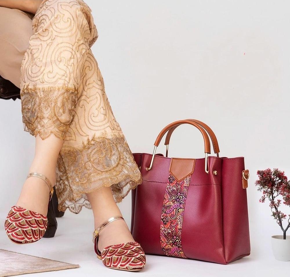 4-in-1 Ruby Red Handbag Set – Bold. Elegant. Empowering. AK_Studio