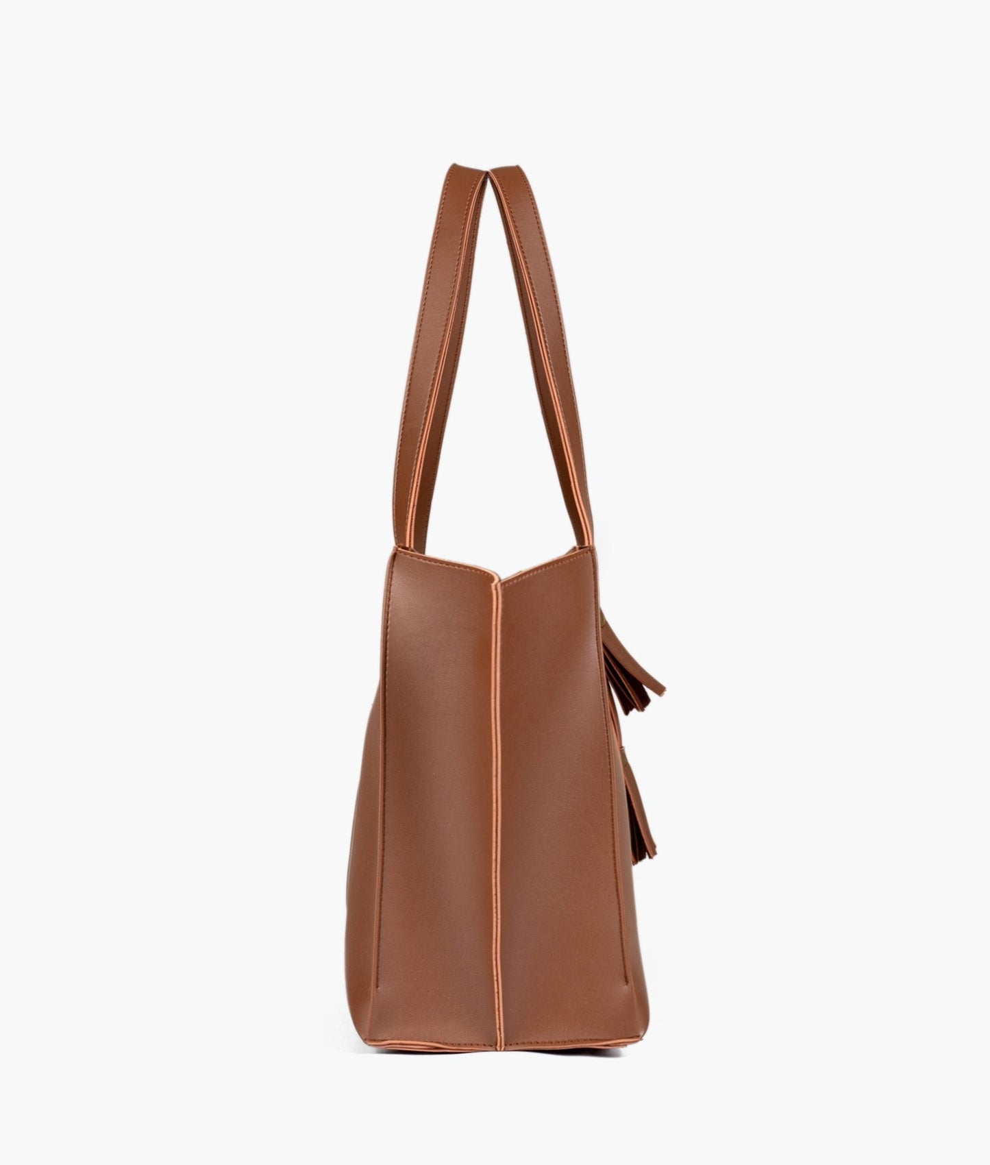 Horse brown over the shoulder tote bag RTW Creation