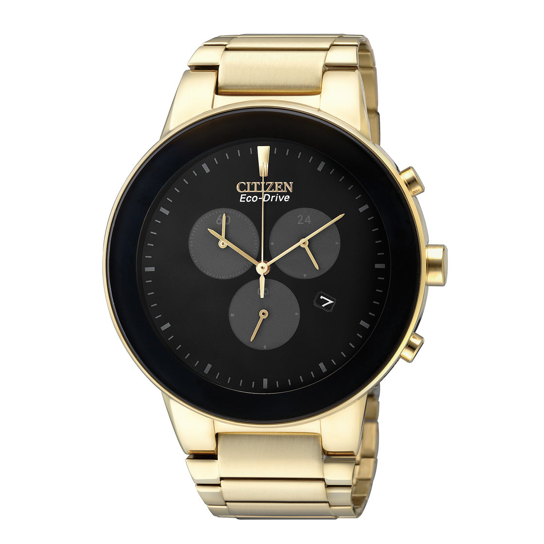 Citizen - AT2242-55E - Eco Drive Chronograph Watch For Men CITIZEN