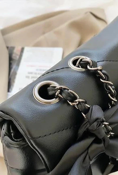 Chic Chevron Chain Shoulder Bag AK_Studio