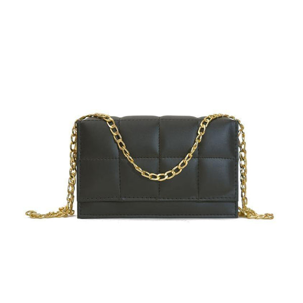 Black Quilted Chain Sling Bag – Timeless Class with a Modern Twist AK_Studio