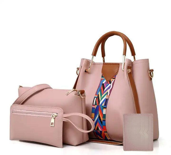 4-in-1 Blush Pink Handbag Set – Soft. Stylish. Sophisticated. AK_Studio