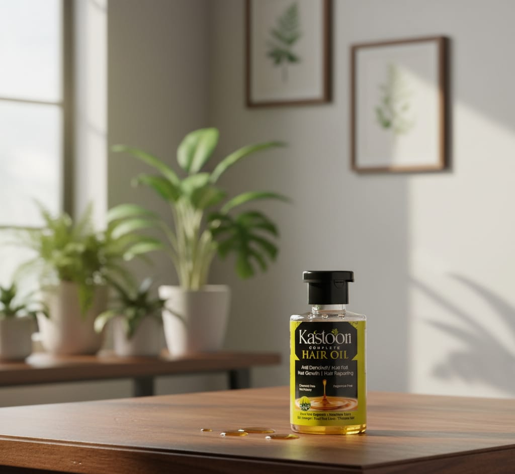 "Kastoori Complete Hair Oil – The Ultimate Elixir for Thick, Shiny, and Nourished Hair" My Store
