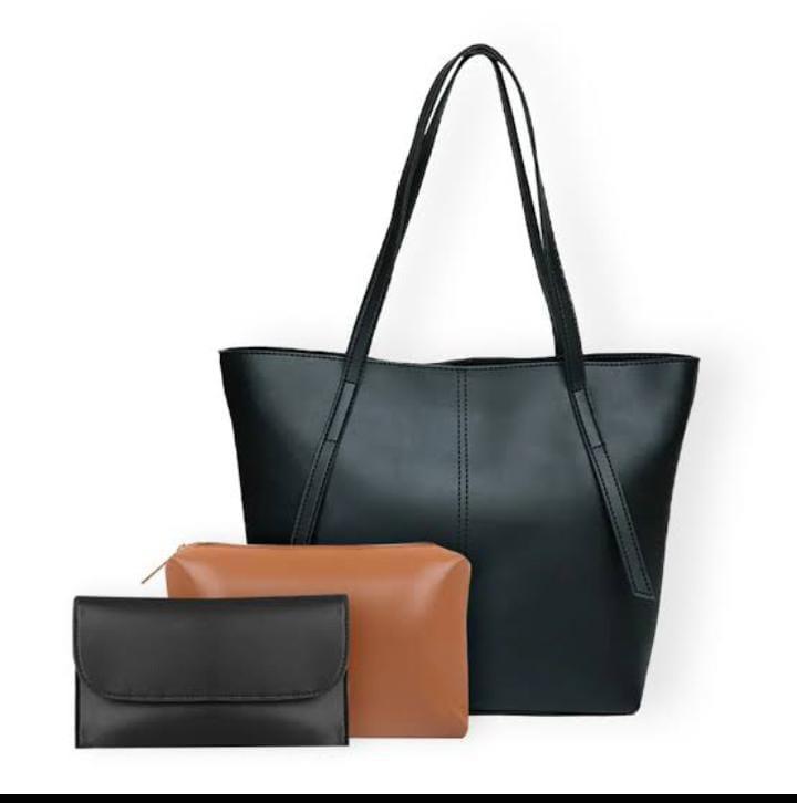 Classic Cocoa 3-in-1 Tote Bag Set (ZTS CR 054) AK_Studio
